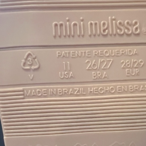 Mini Melissa Sandals NWT - Picture 4 of 4